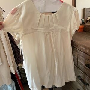 Fashionista small cream sheer top